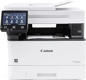 Canon Imageclass mf465dw - Monochrome, Duplex Wireless Laser Printer, All-In-One With Scanner, Copier, Fax, Home Or Office, Auto Document Feeder, Mobile Ready, 3 Year Limited Warranty, 42 Ppm, White