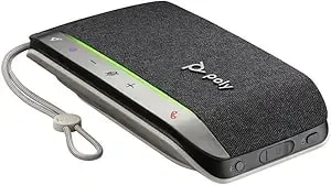 Poly - Sync 20 Usb-C Personal Smart Speakerphone (Plantronics) - Connect To Cell Phone Via Bluetooth And Pc/Mac Via Usb-C Cable - Works With Teams (Certified), Zoom & More,Black