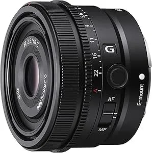 Sony Fe 40mm F/2.5 G Lens For E