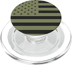 Popsockets Phone Grip - Olive Americana Popsockets Popgrip For Magsafe