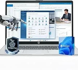 Hp 17.3’’ Touchscreen Laptop Computer-Windows 11 For Business & Home Use, 8-Cores Intel i3-n305, 8gb Ram, 128gb Emmc, 720 Hd Webcam, Hdmi, Num Pad, Wi-Fi 6