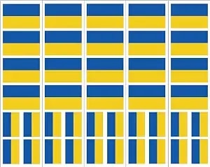 40 Tattoos: Ukraine Flag, Party Favors