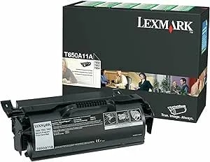 Lexmark T650A11A Black Print T65X Return Program Toner Cartridge