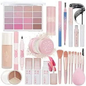 Makeup Set All In One Makeup Kit For Women And Teens Makeup Sets For Women Full Kit Makeup Kits For Teens Makeup Gift Set For Girls (Pink)