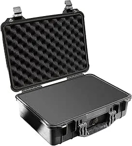 Pelican 1500 Case With Foam (Black)