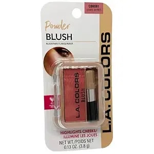 L.A Colors Professional Series Blush With Applicator, Peony Perfect, 0.13 Oz