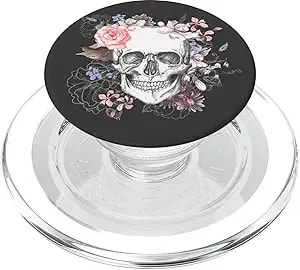 Popsockets Skull & Goth Phone Grip & Stand - Death Petal Popsockets Popgrip For Magsafe