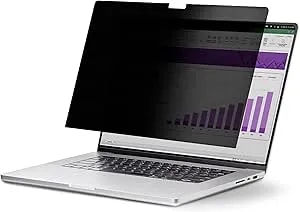 Startech.Com 14-Inch Macbook Pro 21/23 Laptop Privacy Screen, Removable And Reversible Anti-Glare Blue Light Filter, Magnetic