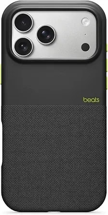 Beats Iphone 17 Pro Max Rugged Case With Magsafe & Camera Control, Scratch & Drop Tested, Matte Texture With Microfiber Lining - Everest Black