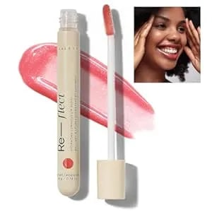 Haleys Hydrating Luminous Lip Gloss (Pink Skies), Re-Flect And Hydrate, Nourish, Non-Sticky, Weightless, Phenoxyethanol-Free, Peppermint Oil-Infused, Vegan And Cruelty-Free