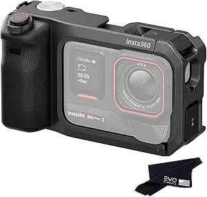 insta360 Ace Pro 2 Xplorer Grip Pro Kit, Upgraded More Comfortable Grip, Transforms Your Camera Into The Ultimate Tool For Street Photography And Urban Travel