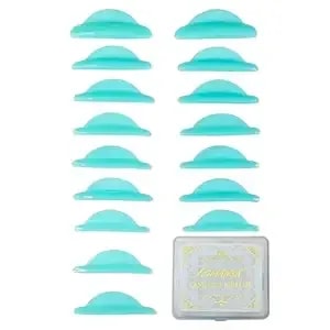 Lash Lift Rods Silicone Pads For Lash Lamination Shields Ultra Curl Flexible Reusable Curler Diy Eyeash Perm Lifting Pads (Green)