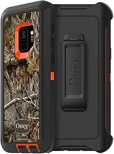 Otterbox Defender Series Case For Samsung Galaxy s9 - Retail Packaging - Rt Blaze Edge (Blaze Orange/Black/Rt Edge Graphic)