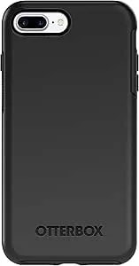 Otterbox Iphone 8 PLUS & Iphone 7 PLUS (ONLY) Symmetry Series Case - Black, Ultra-Sleek, Wireless Charging Compatible, Raised Edges Protect Camera & Screen
