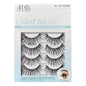 Ardell Light As Air 523 Lashes, 4 Pairs In A Pack