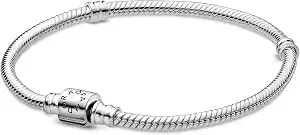 Pandora Moments Barrel Clasp Snake Bracelet