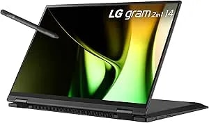 Lg Gram 14-Inch 2in1 Lightweight Laptop Intel Evo Edition - Intel Core Ultra 5 Processor Windows 11 Home 16gb Ram 512gb Ssd - Black