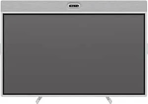 Logitech Rally Board 65 65" 4k Ultra Hd Touchscreen Display, Off-White