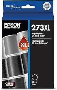 Epson 273 Claria Ink High Capacity (t273xl020-S) Works With Expression Premium Xp-520, 600, 610, 620, 800, 810, 820