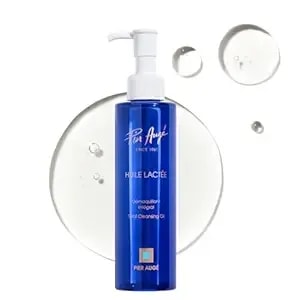 Pier Auge Cleansing Oil - Oil Cleanser For Face - Dissolves Face + Eye Makeup And Sunscreen - For All Skin Types,198ml 6.7fl Oz