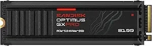 Sandisk 4tb Optimus Gx Pro 8100 Pcie 5.0 Nvme Ssd With Heatsink - M.2 2280, Up To 14,900 Mb/S Read Speed, Lightning-Fast Performance - sdsp82400tah