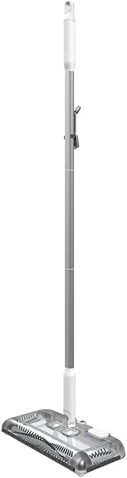 Black+Decker Carpet Sweeper 50 Minute Lithium Floor Sweeper, Multi-Surface Use, Easy One Hand Cleaning, Self Standing, Charger Included (hfs115j10)