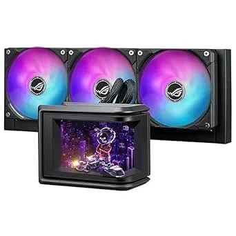 Asus Cpu Cooler 360mm All-In-One Aio Liquid Rog Ryuo Iv Slc 360 Argb Domestic Authorized Distributor Product