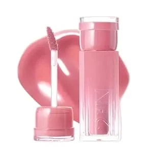 2an Glaze Bouncing Tint – Lightweight, Moisturizing Lip Tint With High-Shine Finish, Smooth, Light Plumping, Comfortable Wear, Korean Makeup (Lazy, 0.16 Oz)