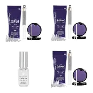 Dermaflage Scar Filler Kit Bundle - Golden Fair, Light Tan & Medium Shades + Extended Wear Primer - Waterproof Silicone Scar Concealer For Acne, Wrinkles & Ice Pick Scars - 1-Month Supply Each