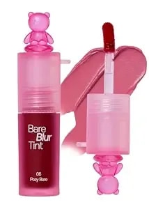 Passioncat Lip Stain, 2-In-1 Matte Lip Stain & Cheek Tint — Pillowy Soft, Long-Lasting, Blurring Effect, Transfer-Resistant, Cream-To-Powder Formula (06# Pozy Bare)
