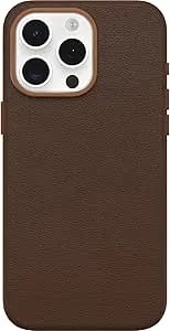 Otterbox Iphone 15 Pro Max Symmetry Series Cactus Leather For Magsafe - Rich Adobe (Brown), Snaps To Magsafe, Ultra-Sleek, Raised Edges Protect Camera & Screen