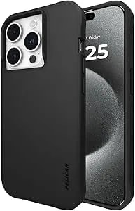 Pelican Ranger Series - Iphone 15 Pro Case 6.1" [Compatible With Magsafe] Magnetic Phone Case With Anti-Scratch Tech [12ft Mil-Grade Drop Protection] Slim Protective Cover For Iphone 15 Pro - Black