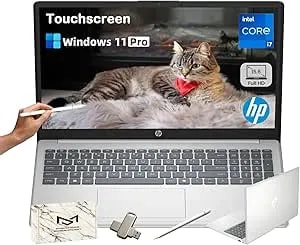 Hp 15.6'' Ai Laptop Computer, Intel 13th Core i7-1355u, 15.6'' Touchscreen Fhd Ips Display, Windows 11 Pro, Ai Copilot, 16gb Ram, 512gb Ssd, 128gb External, Wi-Fi 6, Fast Charge