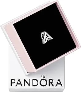 Pandora Alphabet Charm - Compatible Moments - Gift For Her - Made With Sterling Silver - With Gift Box