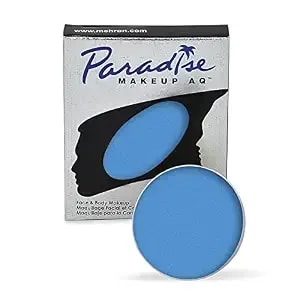 Mehron Makeup Paradise Makeup Aq Refill Size - Stage & Screen, Face & Body Painting, Beauty, Cosplay, And Halloween - Water Activated Face Paint, Body Paint .25 Oz (7 Ml) (Sky)