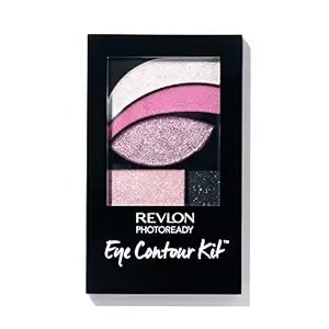 Revlon Photoready Eye Contour Kit, Eyeshadow Palette With 5 Wet/Dry Shades & Double-Ended Brush Applicator, Pop Art (535), 0.1oz