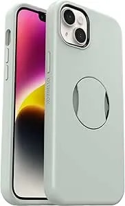 Otterbox Iphone 14 Plus (Only) Ottergrip Symmetry Series Case - Chill Out (Green), Built-In Grip, Sleek Case, Snaps To Magsafe, Raised Edges Protect Camera & Screen