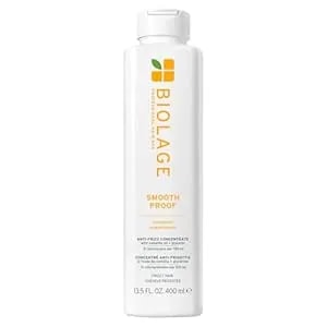 Biolage Smooth Proof Shampoo - Gently Cleanses And Adds Shine, Nourishes, Moisturizes & Tames Frizz, For All Frizzy Hair Types, With Camellia Oil & Glycerin, Vegan & Paraben-Free, 13.5 Fl Oz