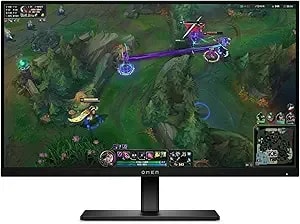 Hp Omen 24.5 Inch Fhd 360hz Gaming Monitor, Fhd Display (1920 X 1080), Ips Panel Technology, Vesa Displayhdr 400, 1ms Gtg (With Overdrive), Nvidia G-Sync Compatible, Black, Omen 25 (2025)