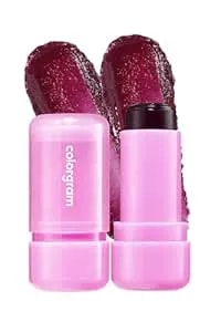 Colorgram Multi Jelly Stick 03 Mulberr Jelly - Soft Grape Purple Shade - Lightweight - Dewy - Sheer - Lip And Cheek Multi Use