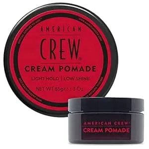 American Crew Men'S Hair Cream Pomade, Like Styling Gel With Light Hold & Low Shine, 3 Oz