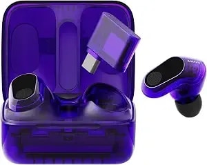 Sony Inzone Buds Wireless Noise Cancelling Gaming Earbuds, Glass Purple - Perfect For Playstation® 5, Pc/ps5/Switch/Mobile, 48hr Battery With Case, Low Latency 2.4ghz Usb-C Dongle, Truly Wireless