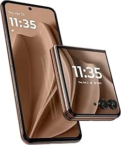 Motorola Razr+ 2025 - Unlocked - Made For Us 12/256gb - 50mp Camera - Pantone Mocha Mousse