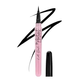 L.A. Girl Artist Brush Pen Eyeliner, Inky Black gle740