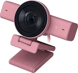 Razer Kiyo v2 Webcam For Streaming And Collaboration 4k 30fps, Quartz - Ai Powered Auto-Framing, Built-In Microphone, Ultrawide Angle Lens, Privacy Cover, Works With Obs, Discord, Zoom, Teams