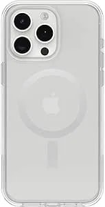 Otterbox Iphone 15 Pro Max (Only) Symmetry Series Clear Case (Clear), Snaps To Magsafe, Ultra-Sleek, Raised Edges Protect Camera & Screen