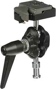 Manfrotto 155rc Tilt-Top Head With Quick Plate (Black)