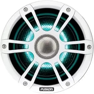 Garmin 010-02438-01 Fusion Signature Series 3 Wake Tower Speakers - 6.5", 330 Watt Coaxial, Crgbw Illumination, White (Pair)