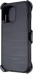Otterbox Defender Series Case & Holster For Apple Iphone 12 Pro Max - Black