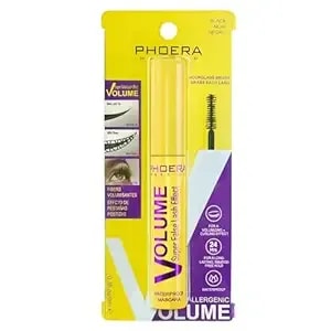 Bubble Washable Mascara, Thrive Mascara Liquid Lash Extension For Natural Curling Lash Effect, Long Lasting, Waterproof, Thick And Slender, Volumizing, Cruelty-Free, 0.3 Fl Oz